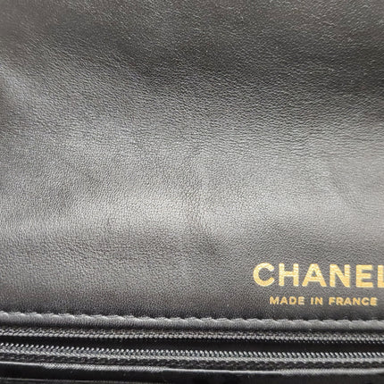 Chanel Wild Stitch Flap Beige Leder mit Nahtdetail