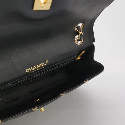 Chanel Wild Stitch Flap Beige Leder mit Nahtdetail