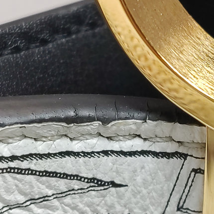 Louis Vuitton x Fornasetti Architectural Calfskin Capucines BB Black and White