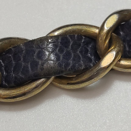 Chanel Paris Limited Small Navy Caviar Leather Gold Hardware 2015-16