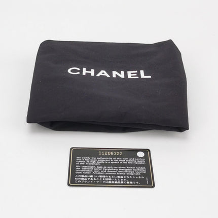Chanel Cambon Multi-pocket Ligne Reporter Bag Medium Navy Calfskin Leather