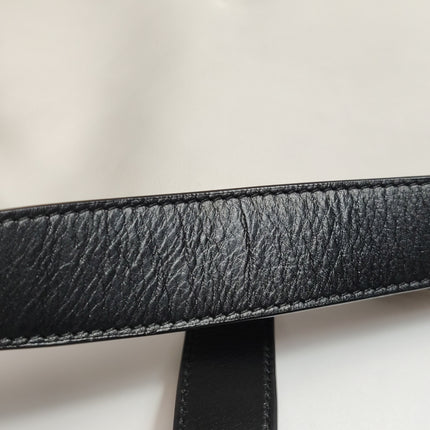 Gucci Jackie 1961 Grand modèle Cuir de veau noir avec longue bandoulière