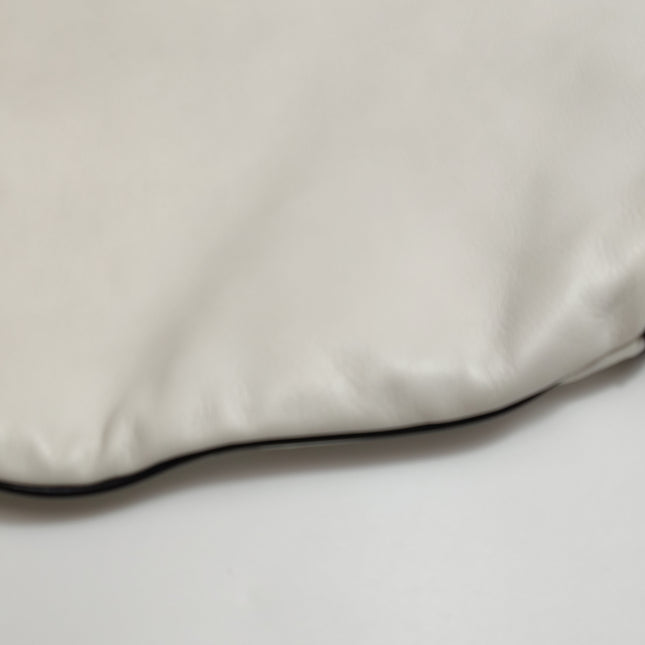 Gucci Jackie 1961 Large Black and White Calfskin Leather With Long Strap