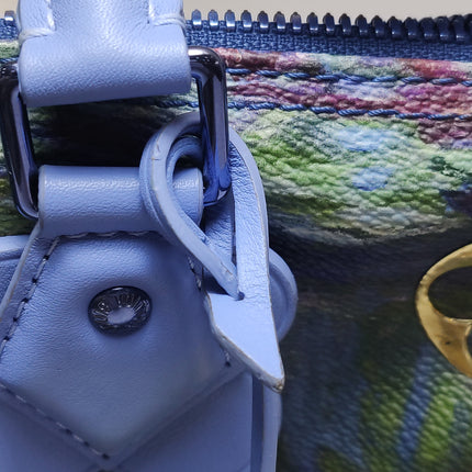 Louis Vuitton x Jeff Koons Speedy 30 Monet Water Lilies Top Handle Bag