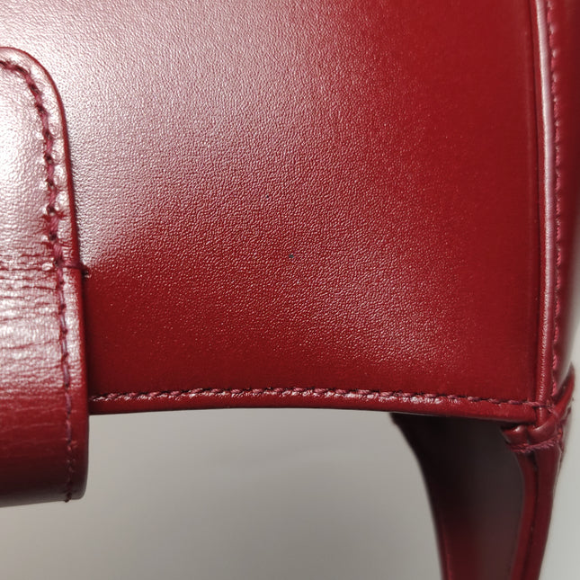 Gucci Jackie 1961 Mini Red Burgundy Leather Bag