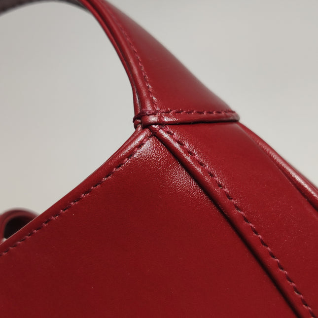Gucci Jackie 1961 Mini Red Burgundy Leather Bag