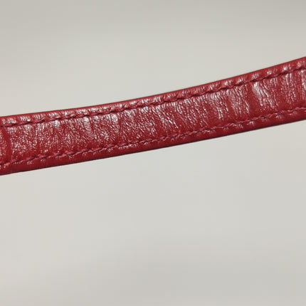 Gucci Jackie 1961 Mini Red Burgundy Leather Bag