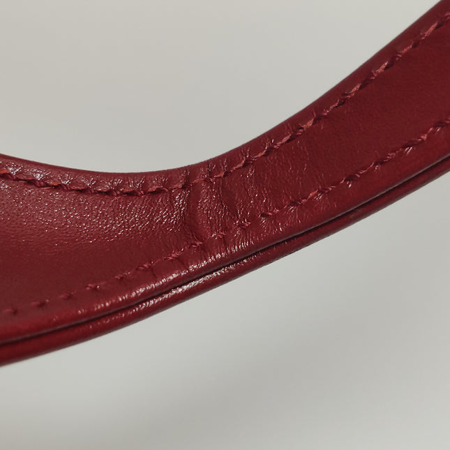 Gucci Jackie 1961 Mini Red Burgundy Leather Bag