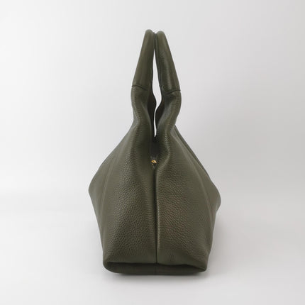 Sac à bandoulière Gucci Softbit Maxi en cuir de veau vert olive 2024