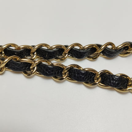 Chanel Classic Flap Medium 2014 Black Caviar Leather Gold Hardware