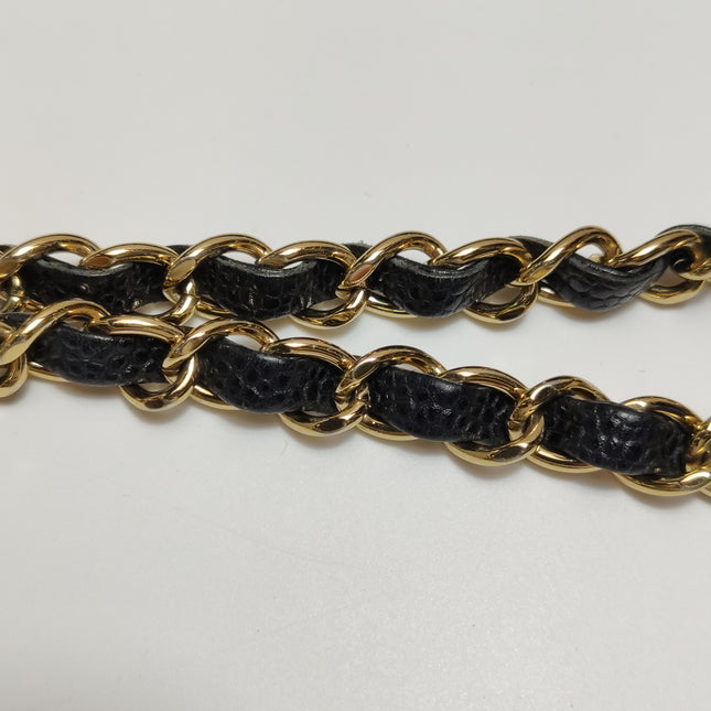 Chanel Classic Flap Medium 2014 Black Caviar Leather Gold Hardware