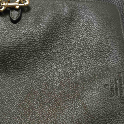 Sac à bandoulière Gucci Softbit Maxi en cuir de veau vert olive 2024