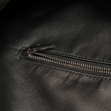 Gucci Jackie 1961 Grand modèle Cuir de veau noir avec longue bandoulière