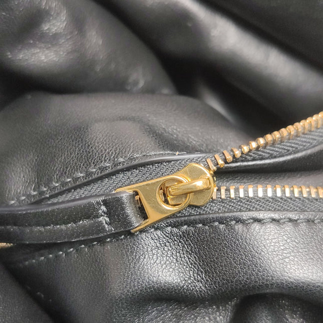 Bottega Veneta Hop Large Stripe Leather Hobo Bag 54cm