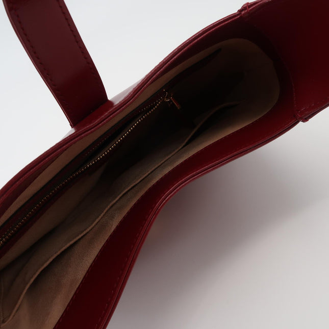 Gucci Jackie 1961 Red Burgundy Leather Bag Small Shoulder Bag