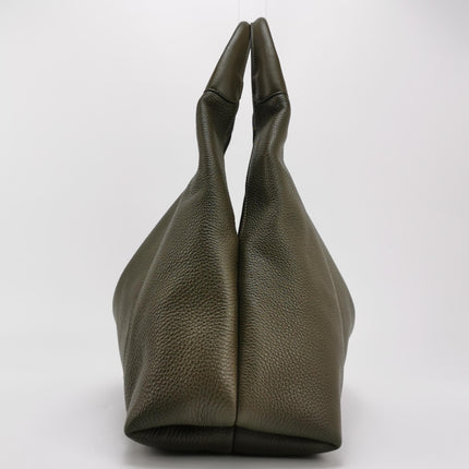 Gucci Softbit Maxi Shoulder Bag Olive Green Calfskin Leather 2024
