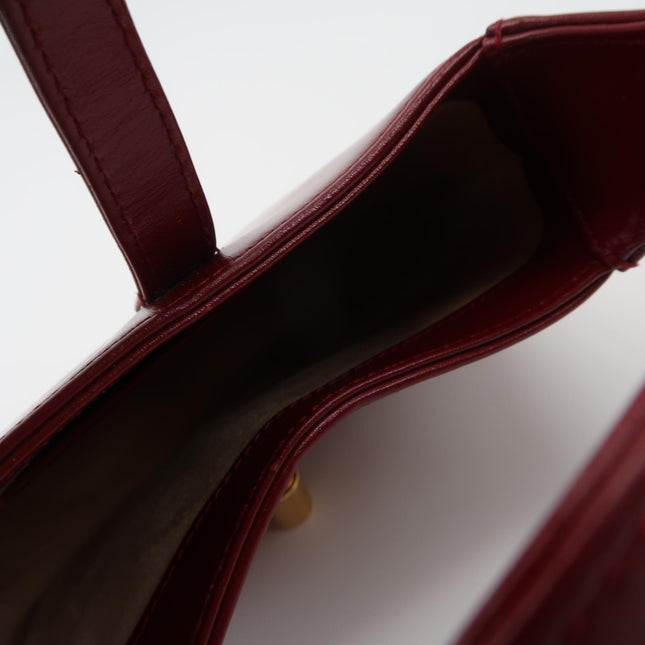 Gucci Jackie 1961 Mini Red Burgundy Leather Bag