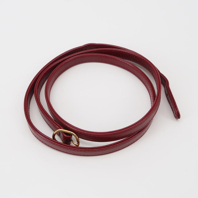 Gucci Jackie 1961 Mini Red Burgundy Leather Bag