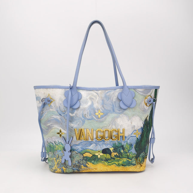 Louis Vuitton x Jeff Koons Masters Van Gogh Neverfull MM Tote Medium