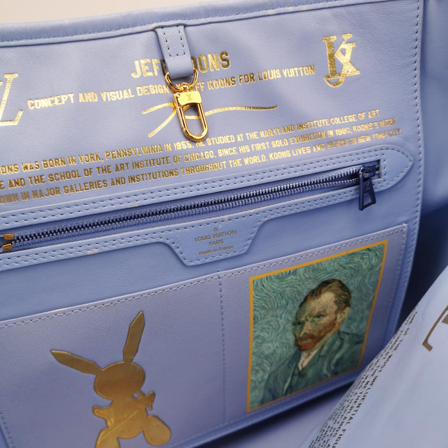 Louis Vuitton x Jeff Koons Masters Van Gogh Neverfull MM Tote Medium