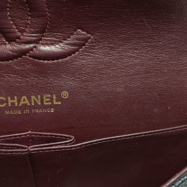 Chanel Classic Flap Medium 2014 Black Caviar Leather Gold Hardware