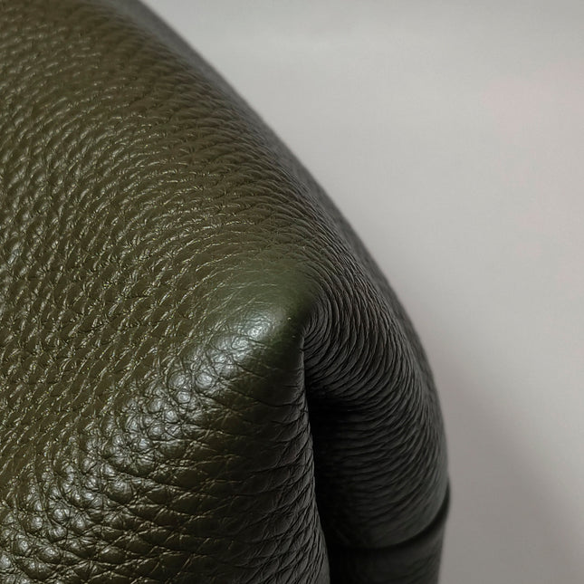 Gucci Softbit Maxi Shoulder Bag Olive Green Calfskin Leather 2024