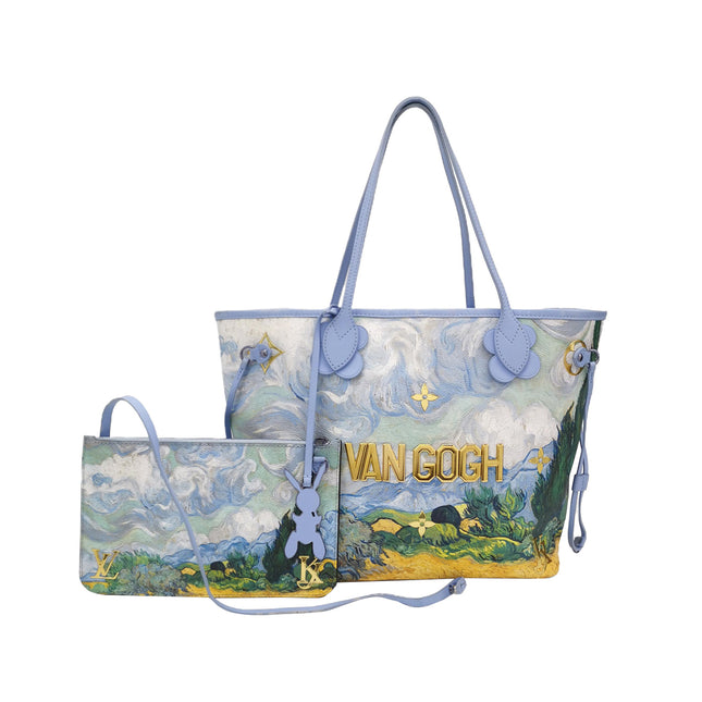 Louis Vuitton x Jeff Koons Masters Van Gogh Neverfull MM Tote Medium