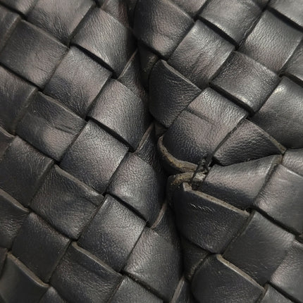 Bottega Veneta Cabat Large Intreccio Leather Tote Bag Black 40cm