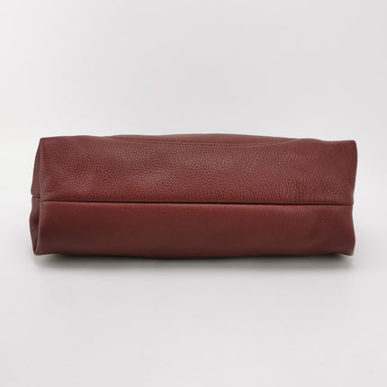 Gucci Softbit Maxi Shoulder Bag Burgundy Calfskin Leather 2024