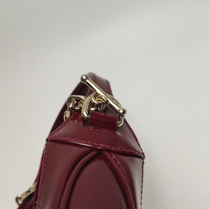 Gucci Jackie 1961 Mini Burgundy Velvet with Crystals Bag