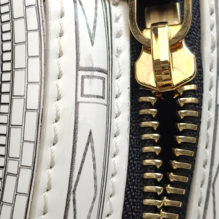 Louis Vuitton x Fornasetti Cannes Vase Architectural Patent Leather Crossbody Bag