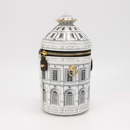 Louis Vuitton x Fornasetti Cannes Vase Architectural Patent Leather Crossbody Bag