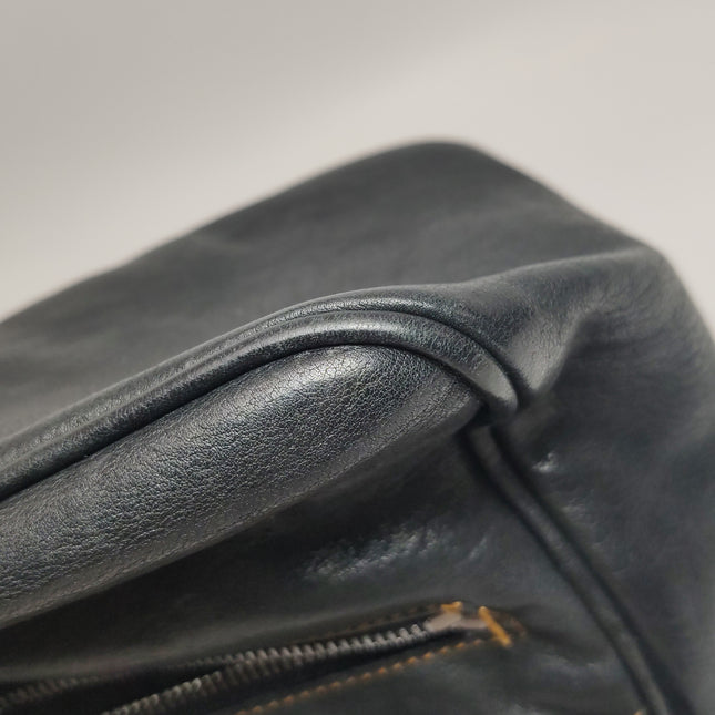 Dior Vintage Gaucho Mini Black Leather Crossbody Bag