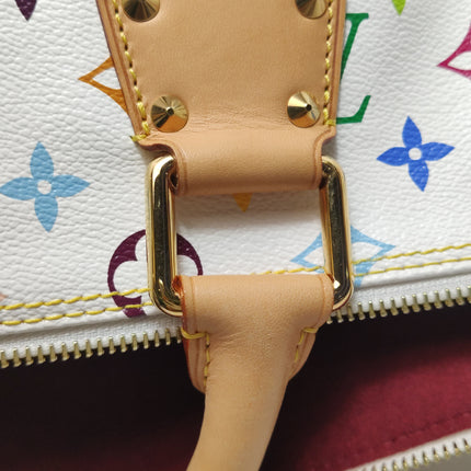 Louis Vuitton x Takashi Murakami Speedy 40 White Multicolor