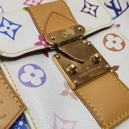 Louis Vuitton x Takashi Murakami Speedy 40 White Multicolor