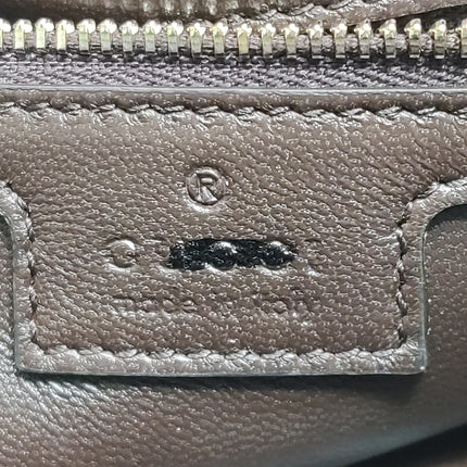 Gucci Jackie 1961 Large Dark Brown Suede Leather With Long Strap