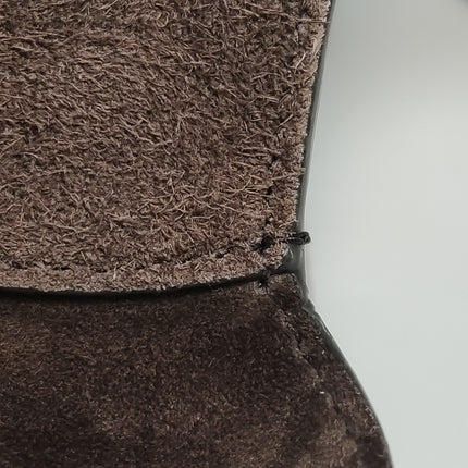 Gucci Jackie 1961 Large Dark Brown Suede Leather With Long Strap