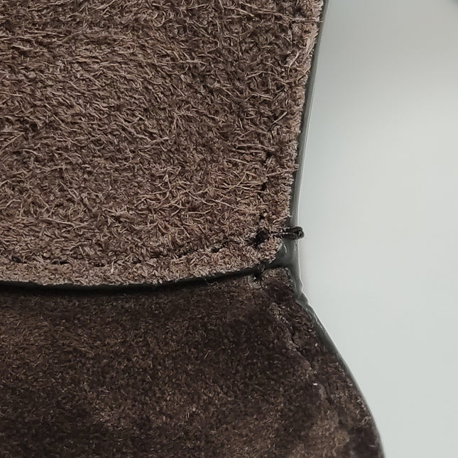 Gucci Jackie 1961 Large Dark Brown Suede Leather With Long Strap