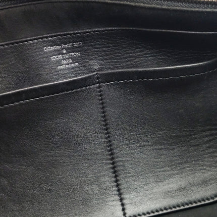 Louis Vuitton Neo Papillon Revelation GM Black Leather Shoulder Bag with Strap