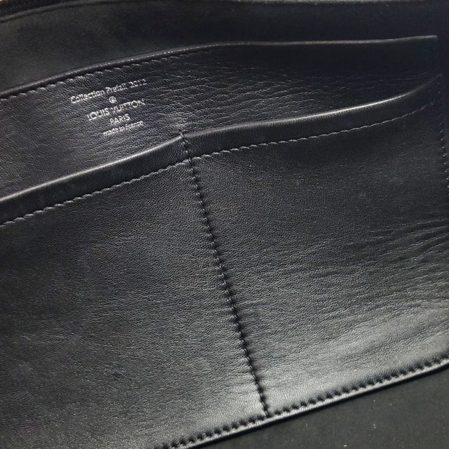 Louis Vuitton Neo Papillon Revelation GM Black Leather Shoulder Bag with Strap