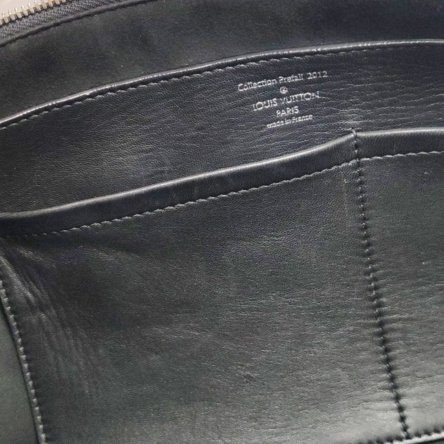 Louis Vuitton Neo Papillon Revelation GM Black Leather Shoulder Bag with Strap