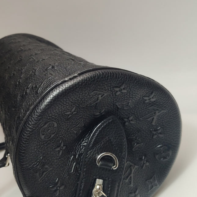 Louis Vuitton Neo Papillon Revelation GM Black Leather Shoulder Bag with Strap
