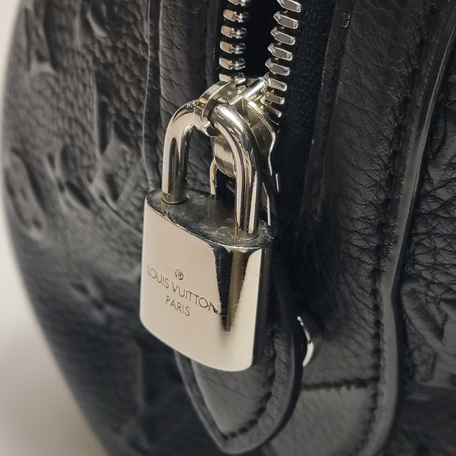 Louis Vuitton Neo Papillon Revelation GM Black Leather Shoulder Bag with Strap