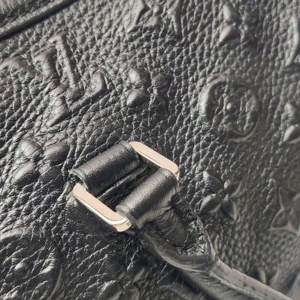 Louis Vuitton Neo Papillon Revelation GM Black Leather Shoulder Bag with Strap