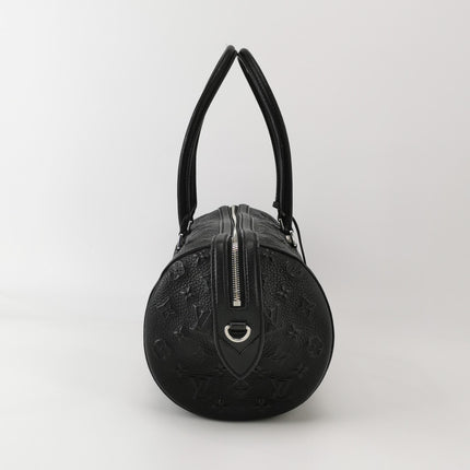 Louis Vuitton Neo Papillon Revelation GM Black Leather Shoulder Bag with Strap