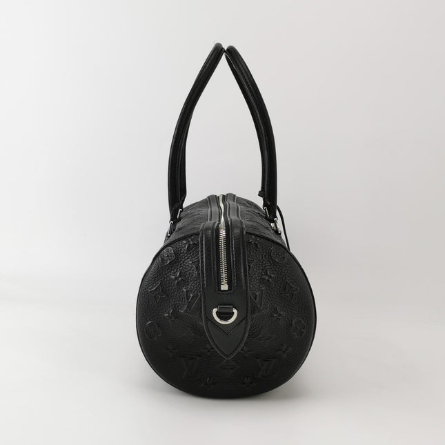 Louis Vuitton Neo Papillon Revelation GM Black Leather Shoulder Bag with Strap