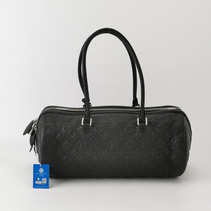 Louis Vuitton Neo Papillon Revelation GM Black Leather Shoulder Bag with Strap