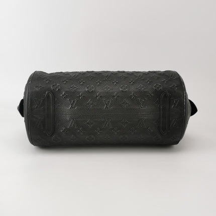 Louis Vuitton Neo Papillon Revelation GM Black Leather Shoulder Bag with Strap
