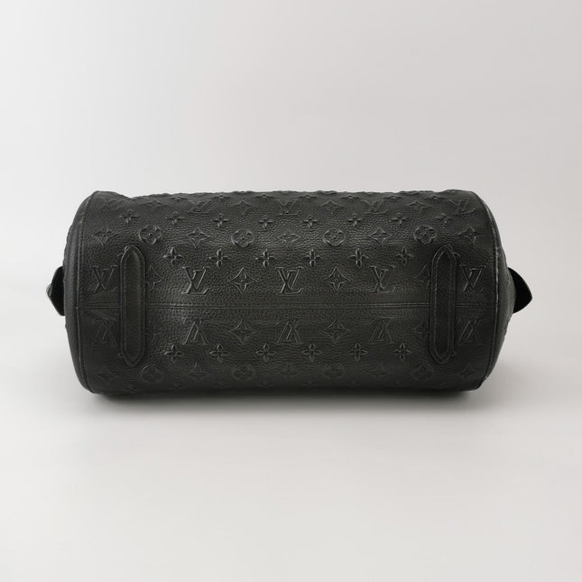 Louis Vuitton Neo Papillon Revelation GM Black Leather Shoulder Bag with Strap