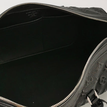 Louis Vuitton Neo Papillon Revelation GM Black Leather Shoulder Bag with Strap